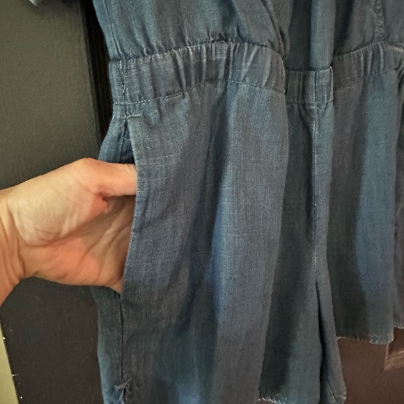 Loft Denim Romper - Picture 3 of 4